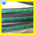 Premium Quality SAE 100 R2 at/DIN En 853 2sn Wire Braid Hydraulic Hose